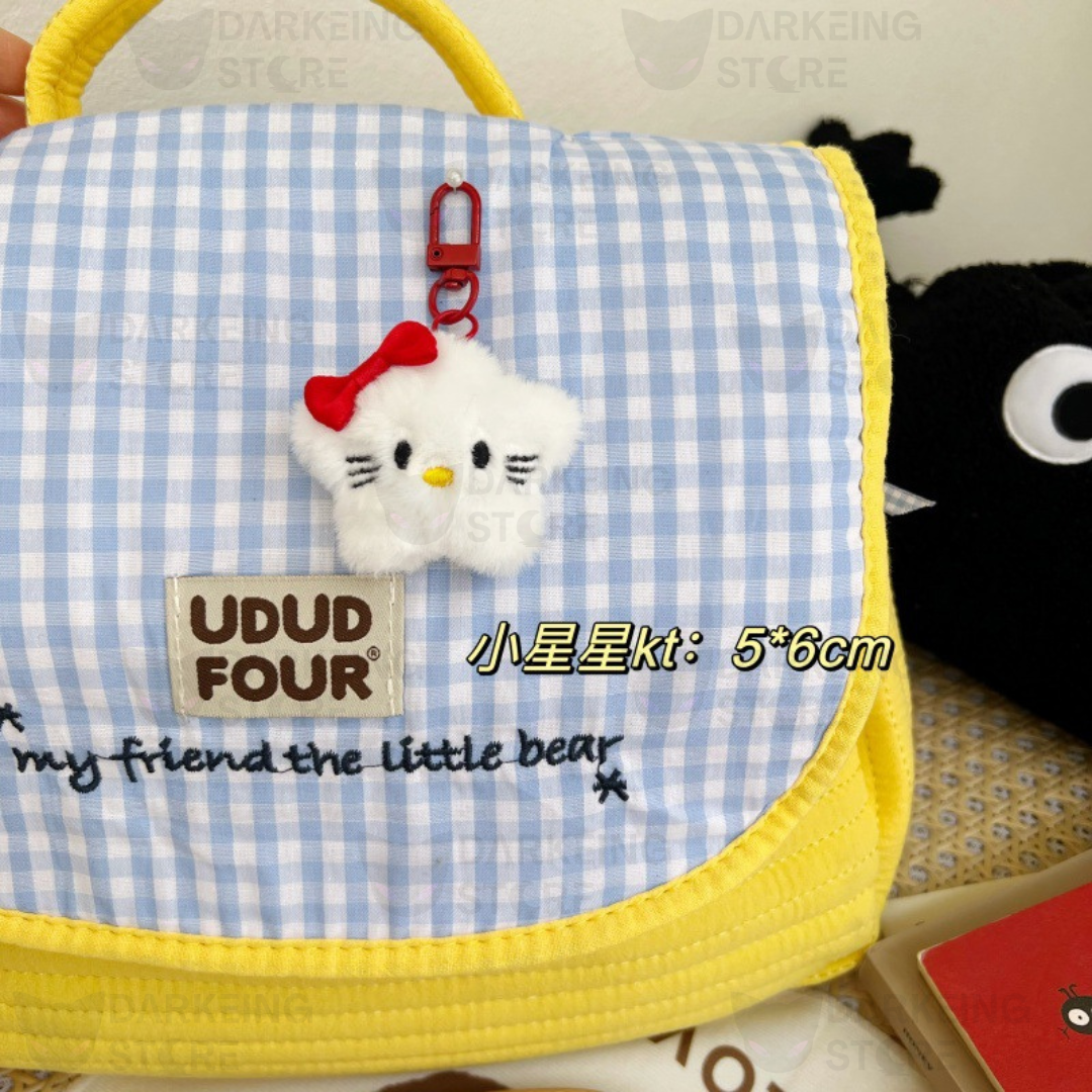 LLAVERO PELUCHE ESTRELLA - SANRIO