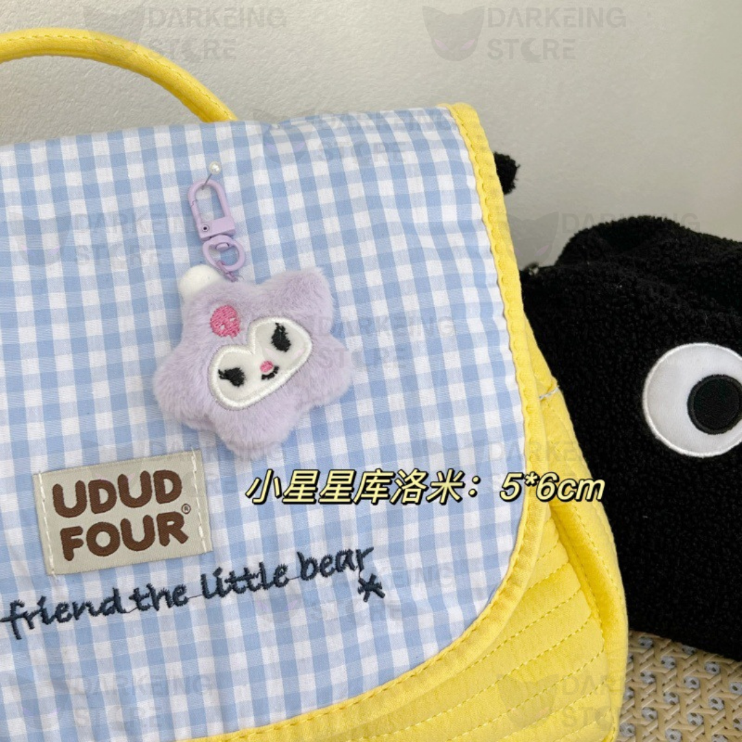 LLAVERO PELUCHE ESTRELLA - SANRIO