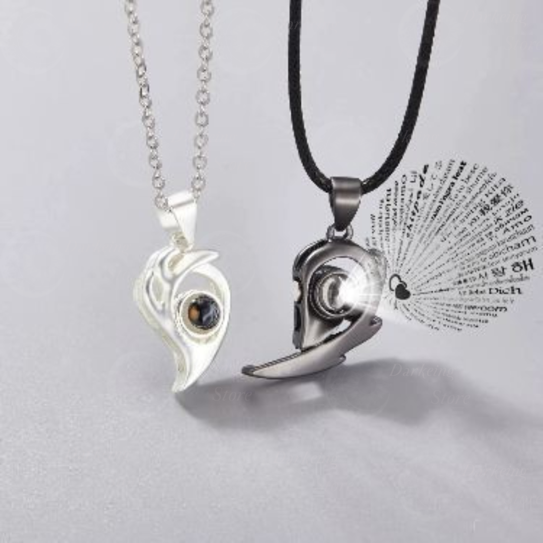 COLLARES PROYECTORES TE AMO EN 100 IDIOMAS
