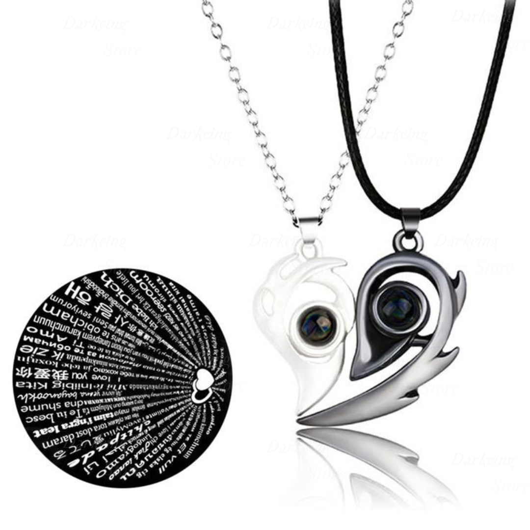 COLLARES PROYECTORES TE AMO EN 100 IDIOMAS