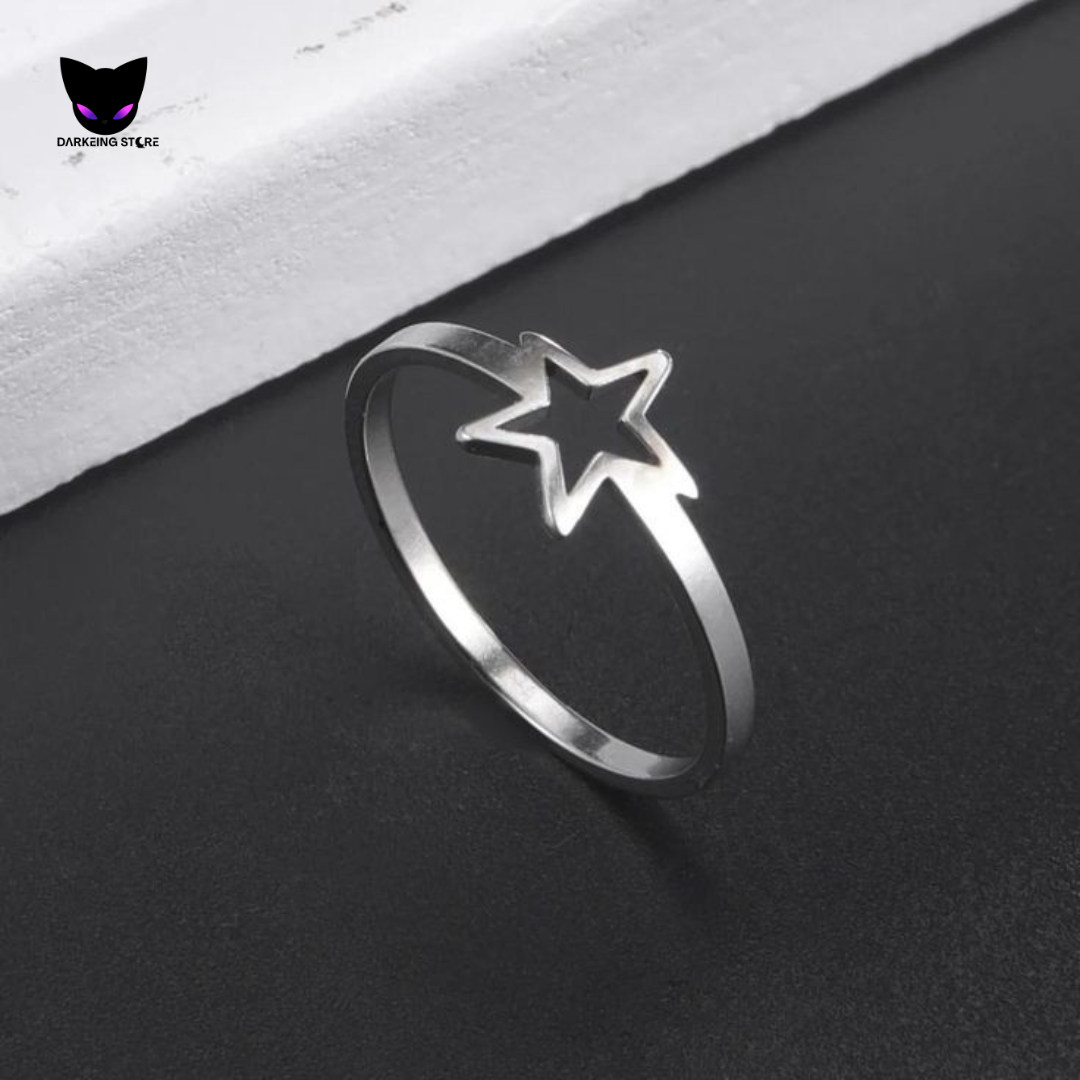 ANILLO ESTRELLA MINIMALISTA