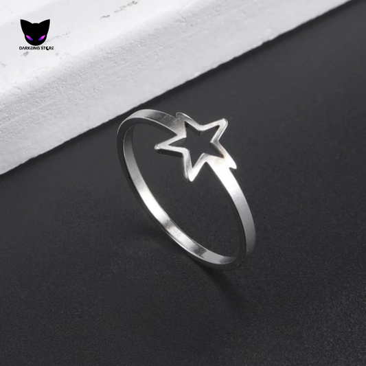 ANILLO ESTRELLA MINIMALISTA