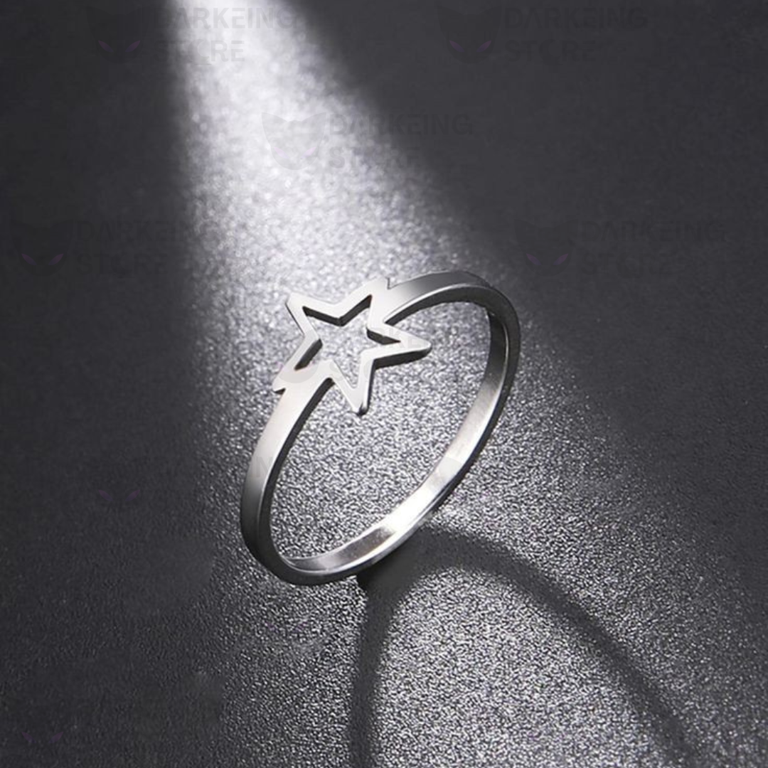 ANILLO ESTRELLA MINIMALISTA