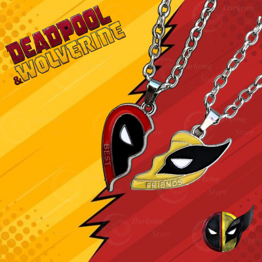 COLLARES DE LA AMISTAD - DEADPOOL & WOLVERINE (DUO)