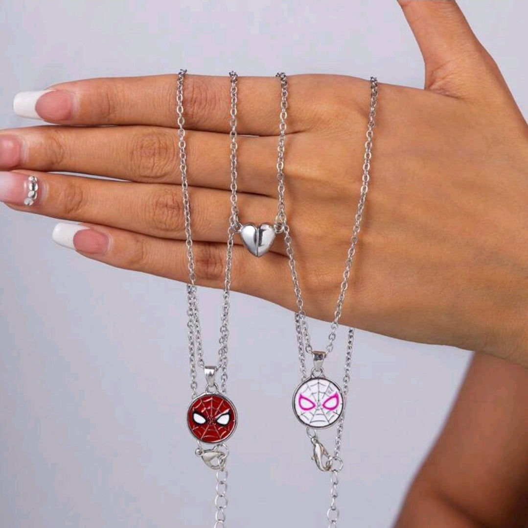 COLLARES DE PAREJA SPIDERMAN Y SPIDER GWEN (DUO) - SPIDERMAN